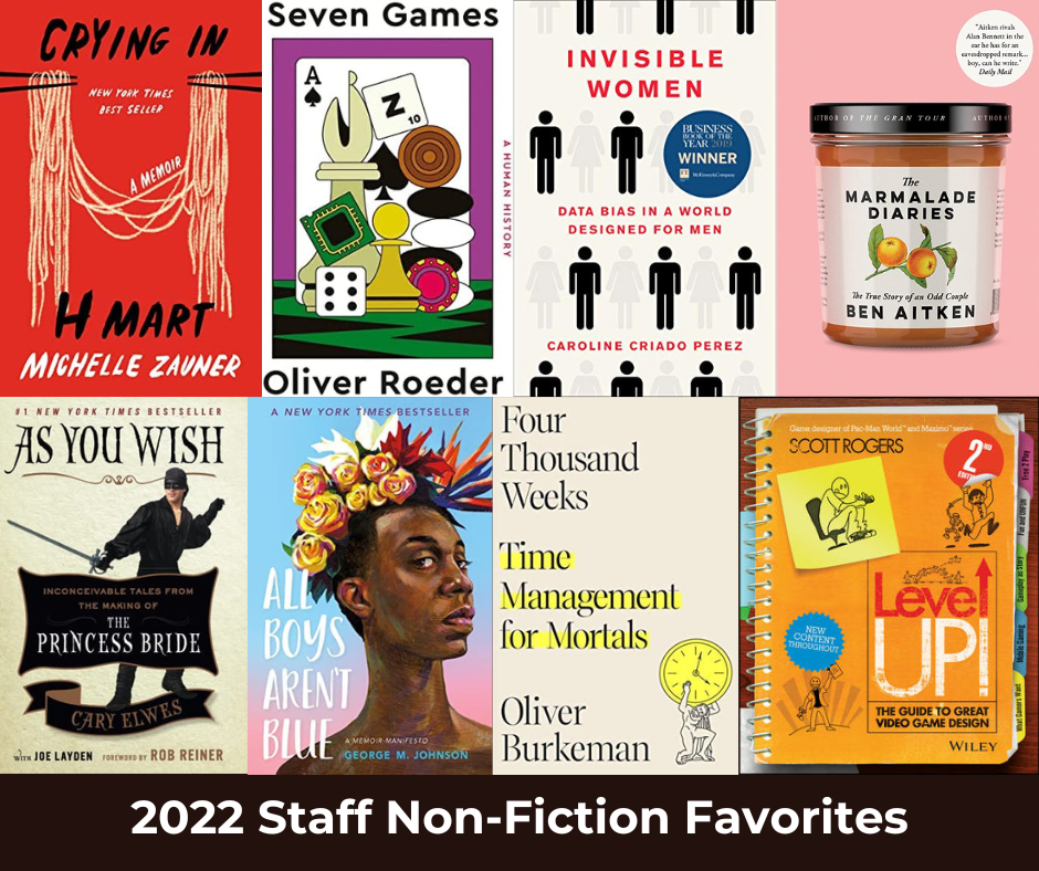 2022 Staff Picks Nonfiction West Des Moines Public Library